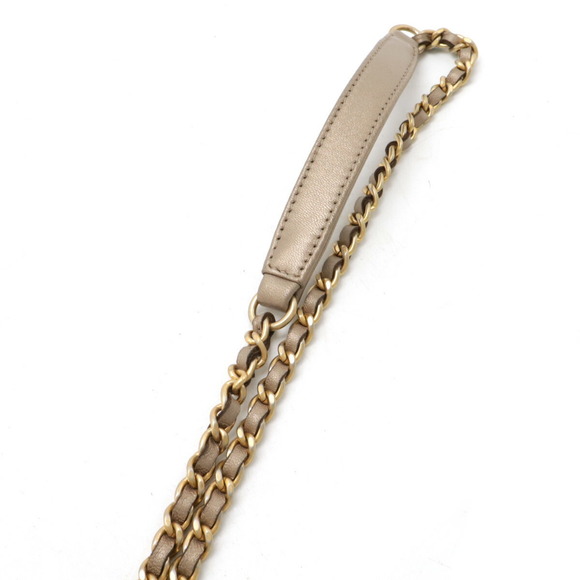 Chanel Coco Mark Camera Bag Quilted Leather Bronze - Picture 5 of 7